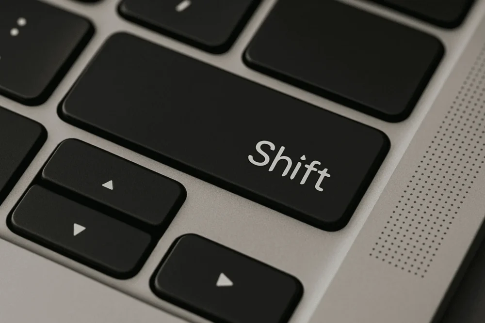 Cuál es la Tecla Shift