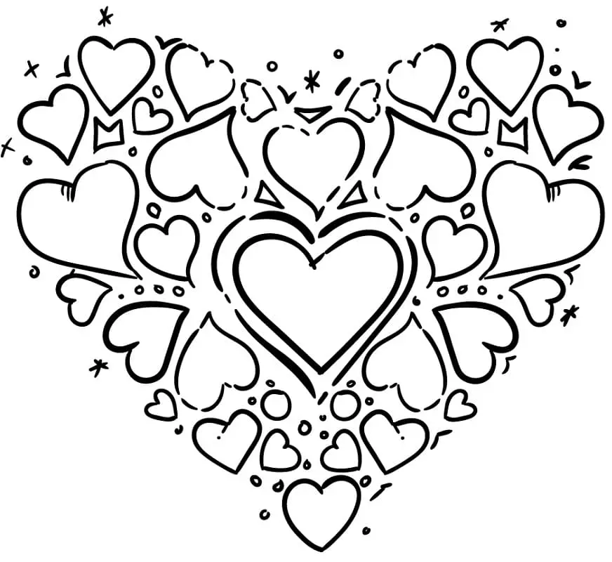 Corazones Dibujados