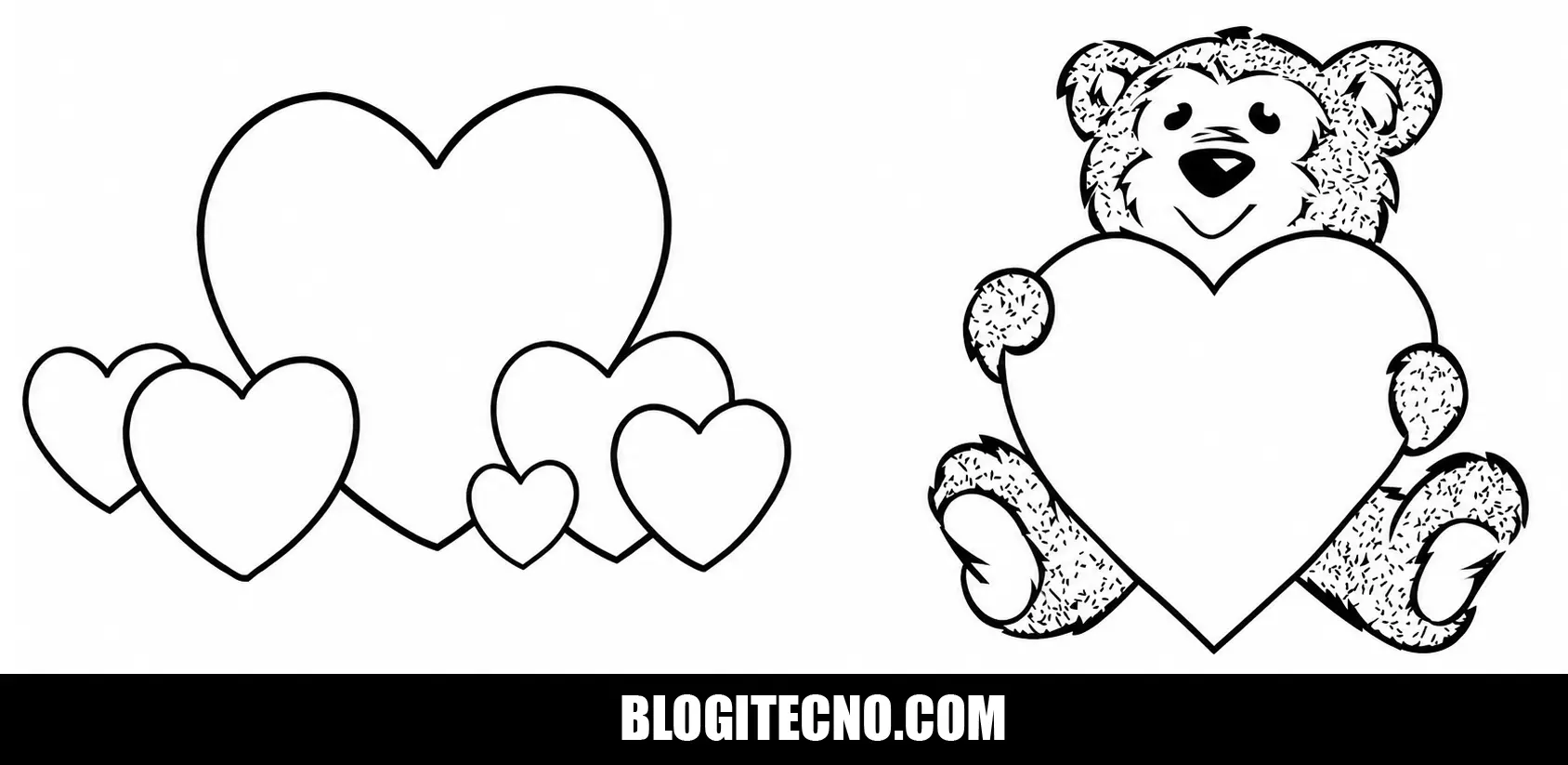 Corazones para Imprimir