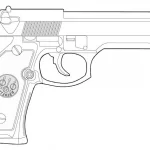 dibujos de pistolas9