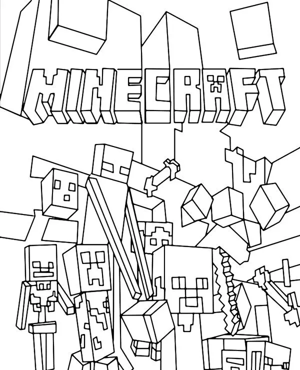 Dibujos de Minecraft