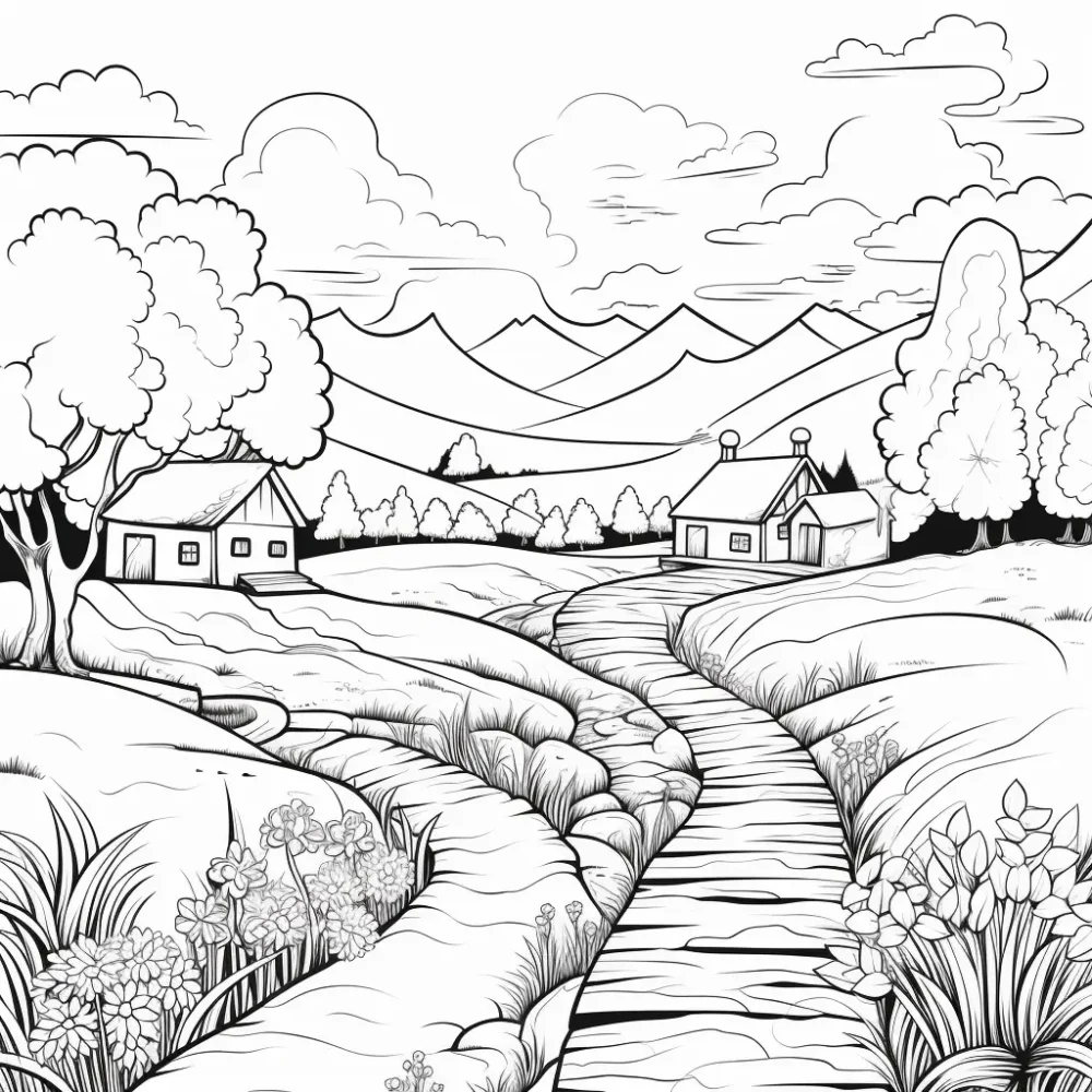 Dibujar Paisaje