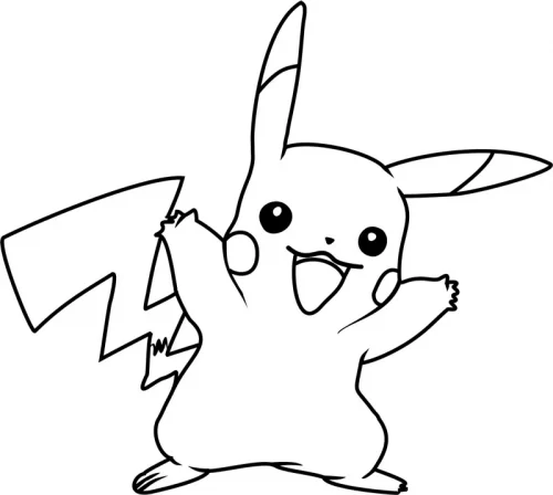 Pikachu para Dibujar
