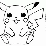 dibujos de pikachu3