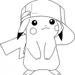 dibujos de pikachu4