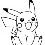 dibujos de pikachu5