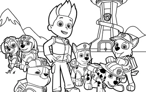 Dibujos de Paw Patrol
