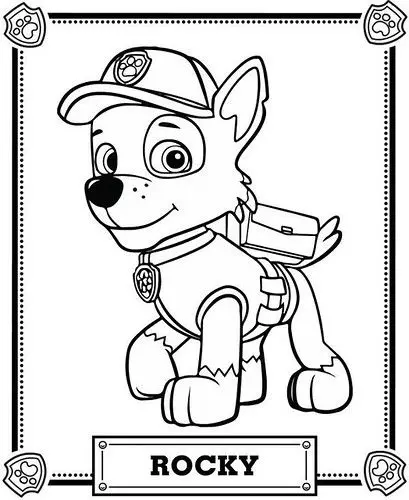 Dibujos de Patrulla Canina: Imágenes de Paw Patrol para Colorear [Actualizado]