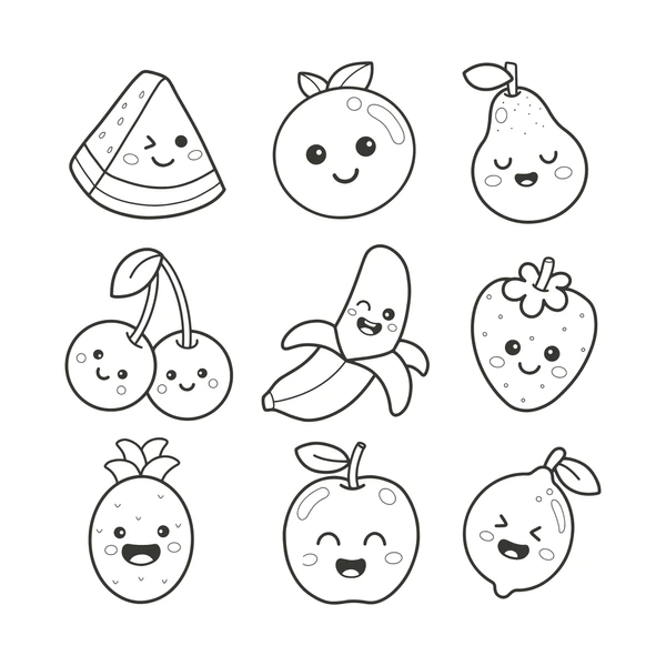 Dibujos de Frutas