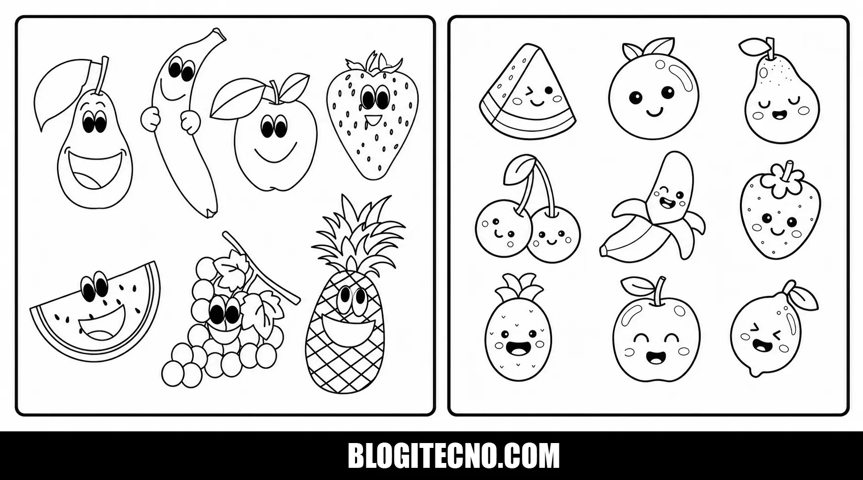 Dibujos de Frutas