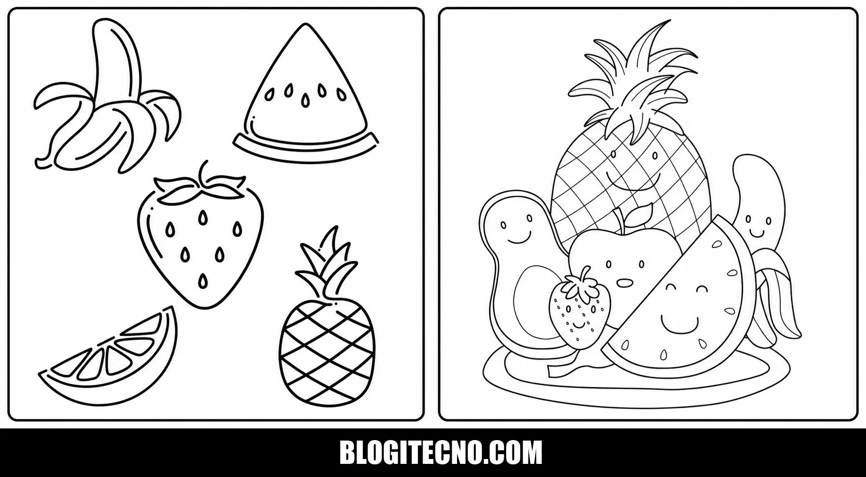 Fruta para Dibujar