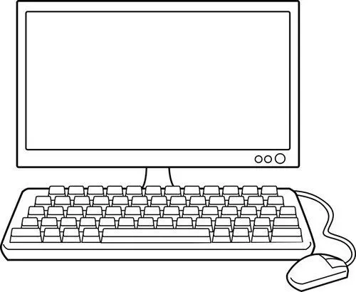 Computadora Dibujo