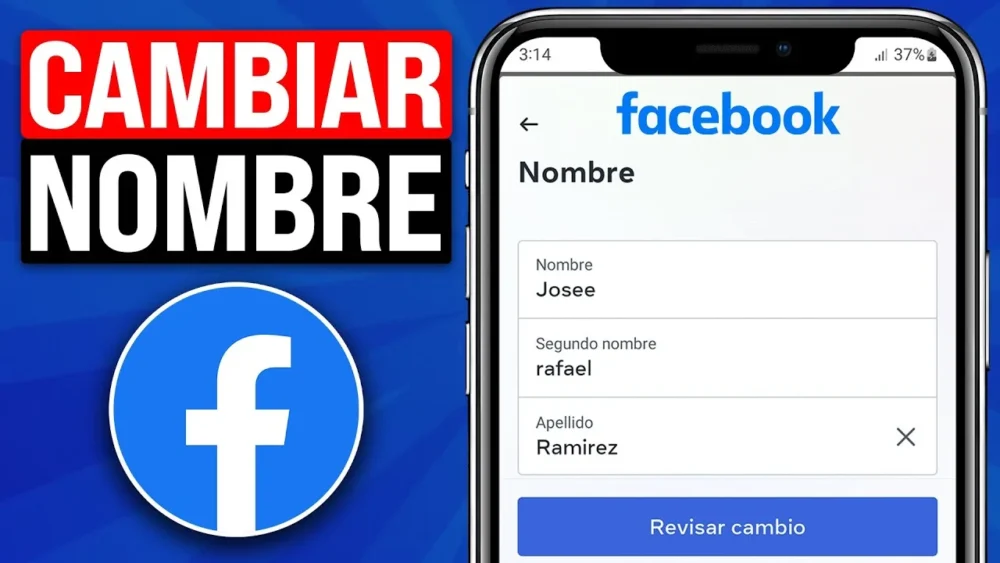 Cambiar Nombre en Facebook