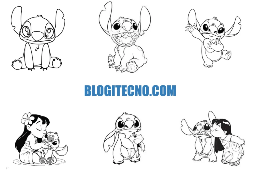 Dibujos de Stitch