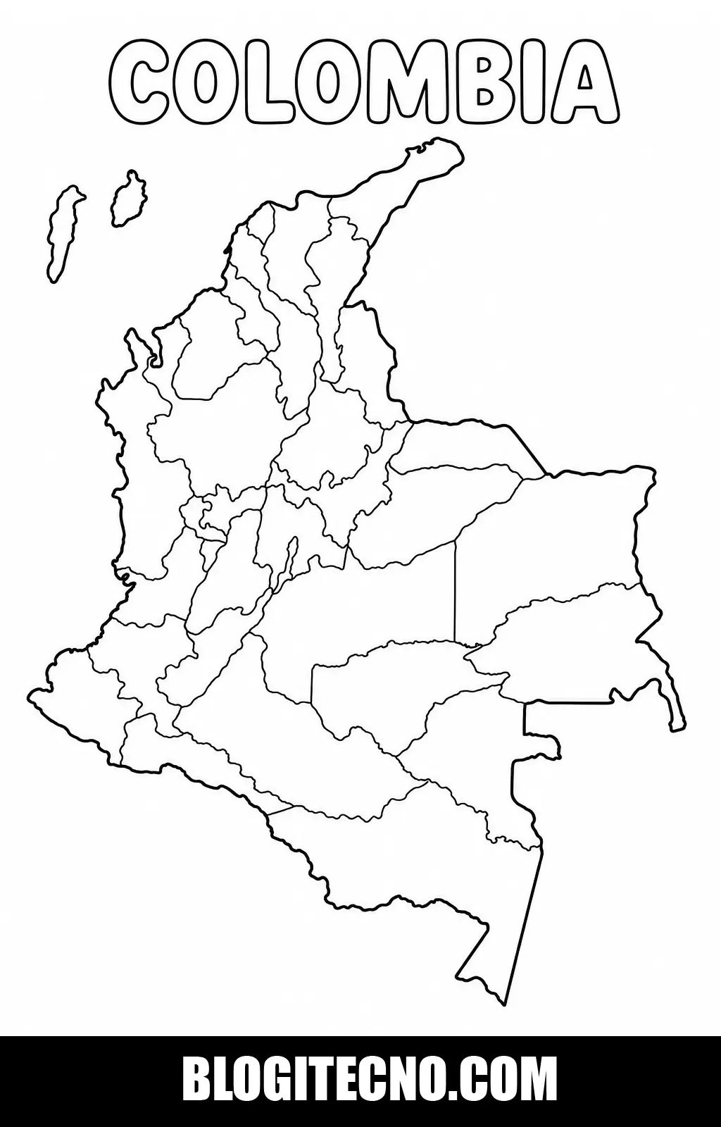 Mapa de Colombia