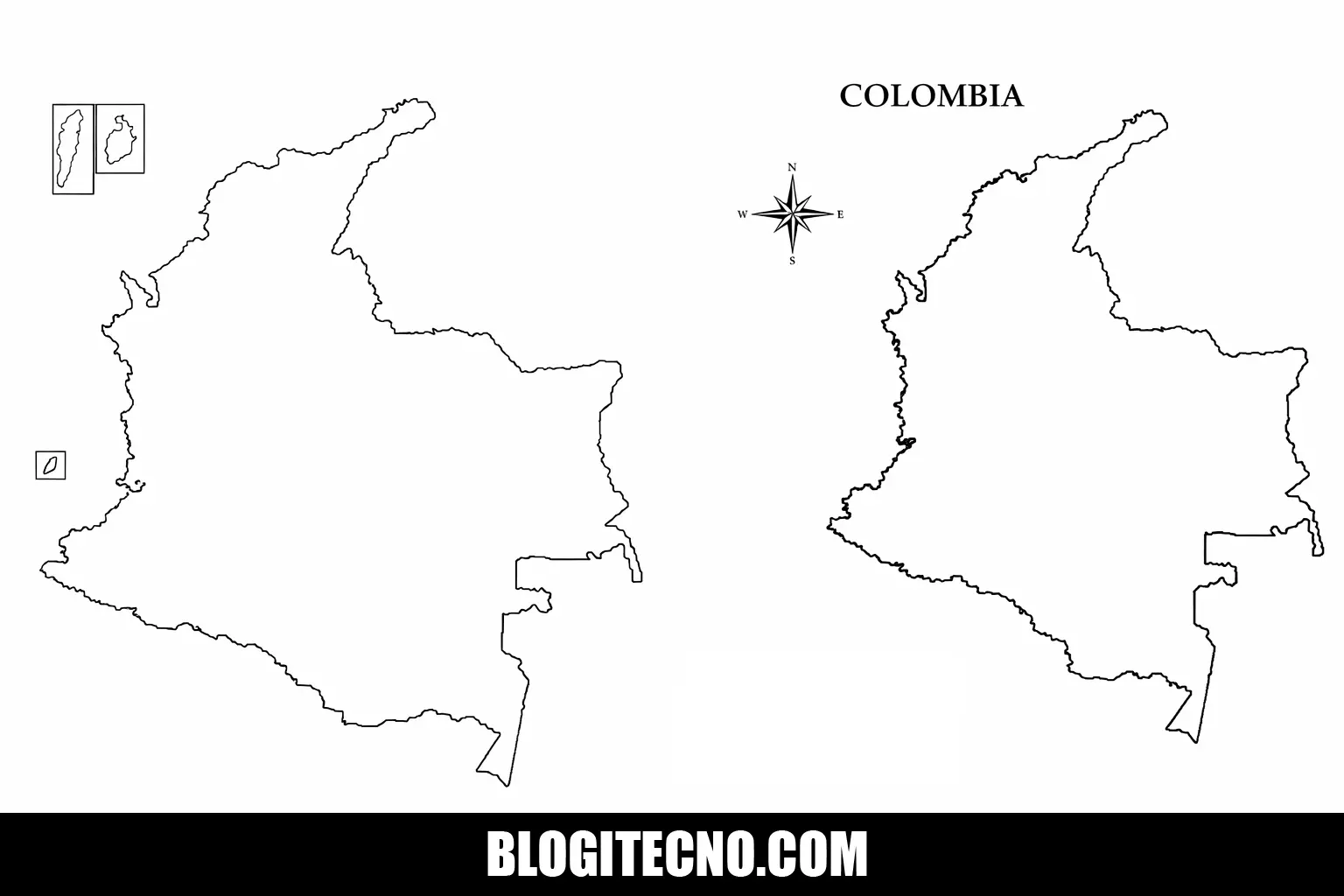 Mapa Colombia