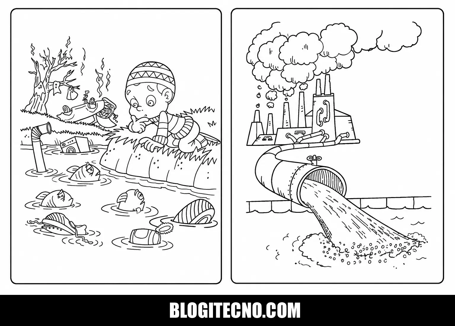 Imágenes de Contaminación Ambiental