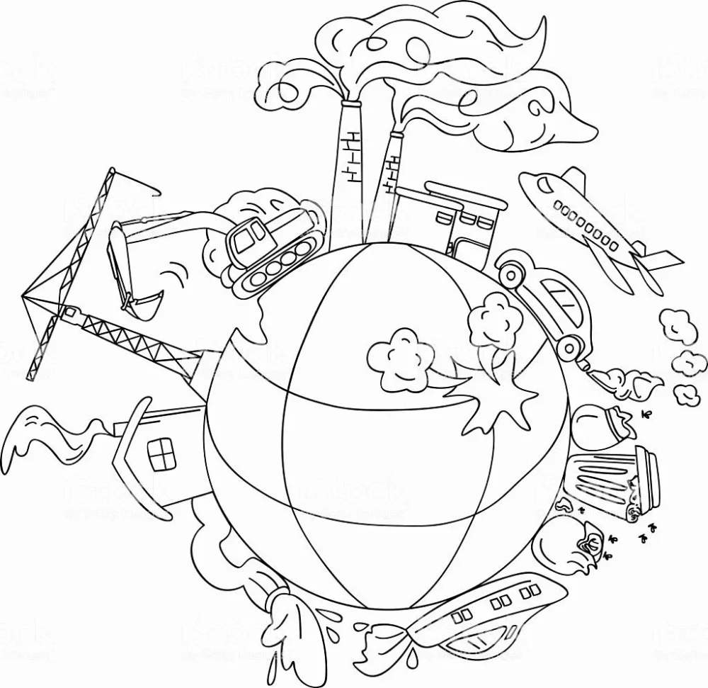Dibujos de Contaminación