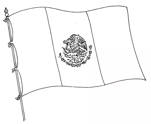 Dibujos de la Bandera de México