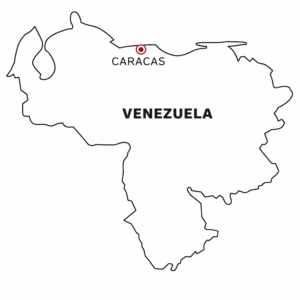 Mapa Venezuela