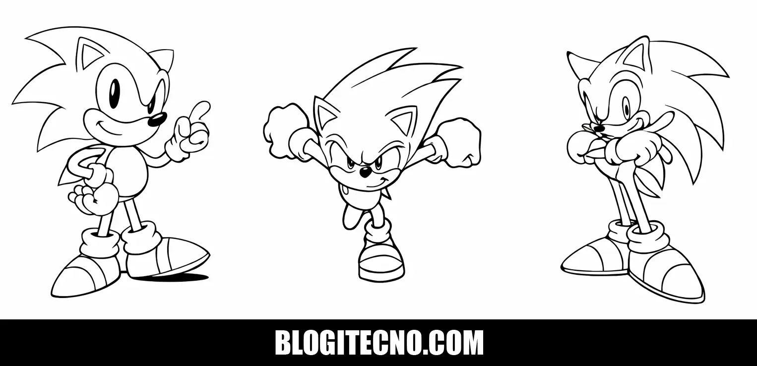 Dibujos de Sonic