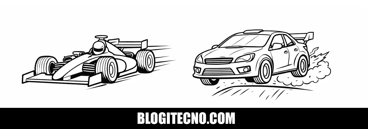 Autos para Colorear