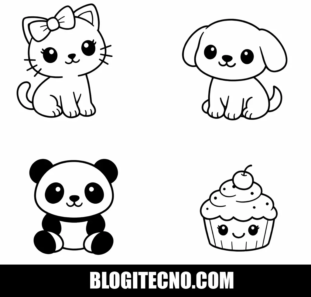 Dibujos Kawaii Fáciles