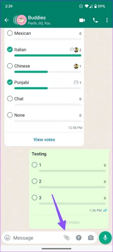 Cómo Hacer Encuesta en WhatsApp