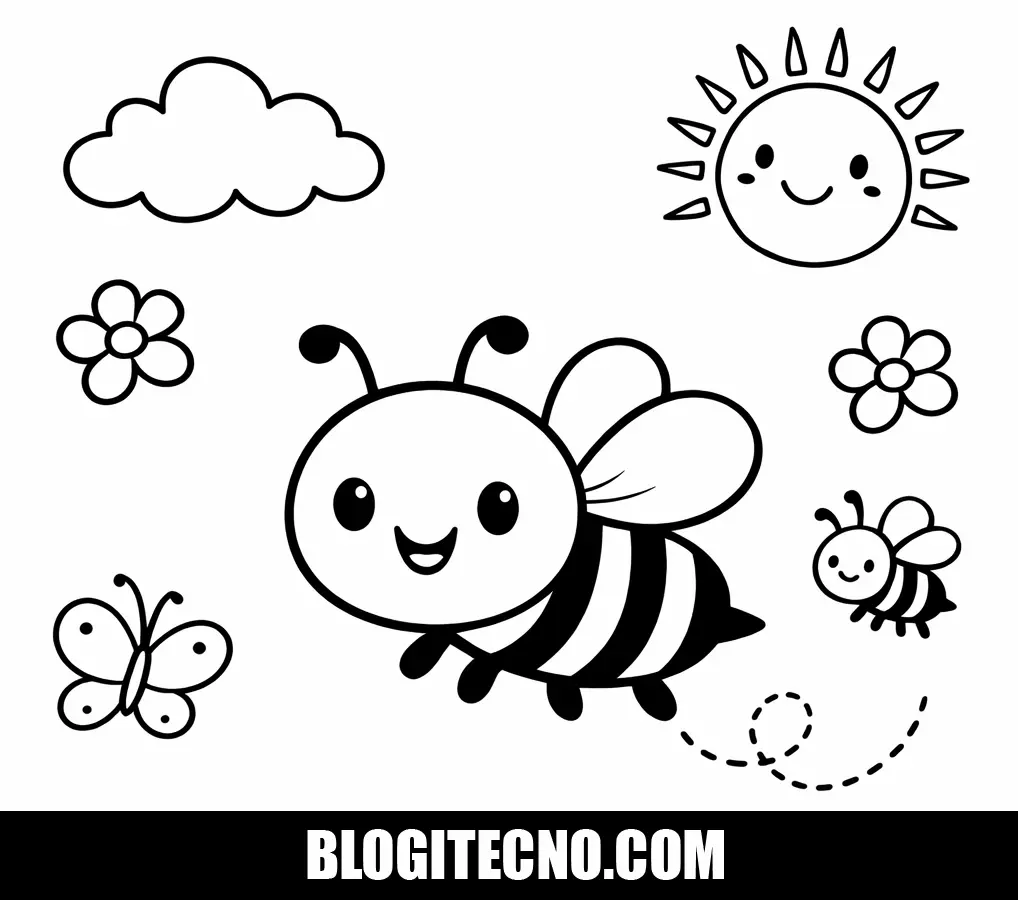 Abeja Dibujo