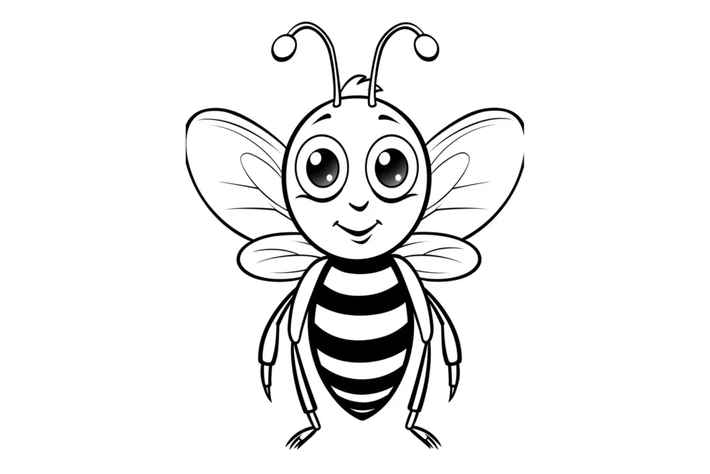 Abeja para Dibujar