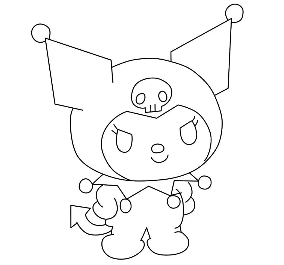 Kuromi Dibujo