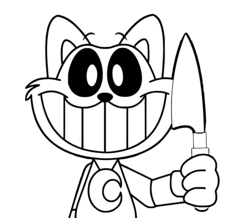 CatNap para Colorear