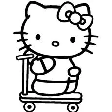 Dibujo Hello Kitty