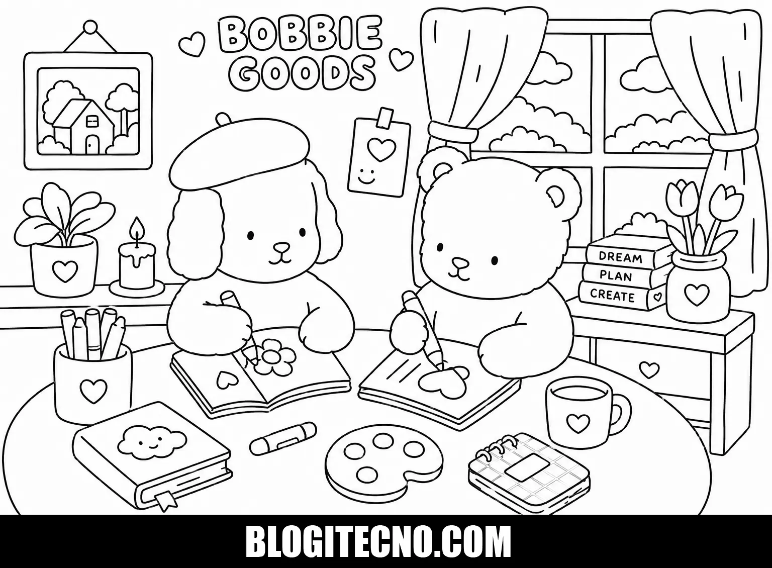Bobbie Goods para Colorear