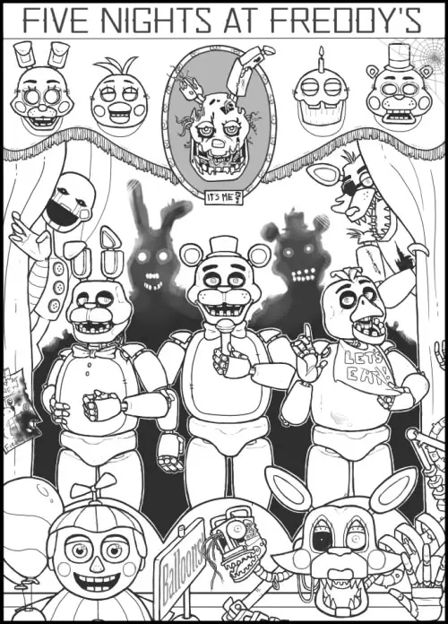 Dibujos de FNAF