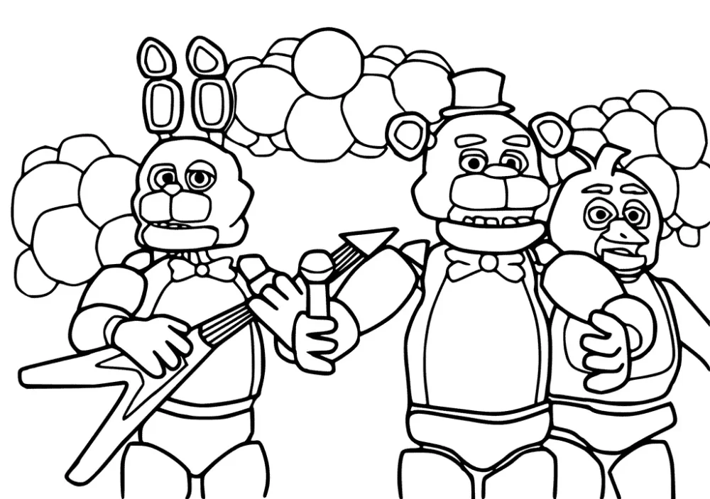 Dibujos de Five Nights at Freddy