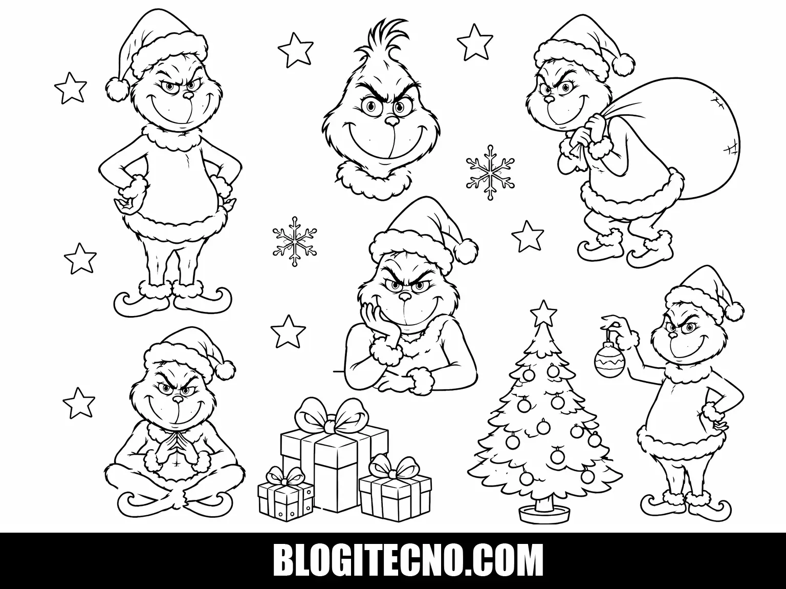 Grinch Dibujar