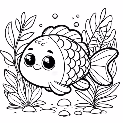 Dibujo de Peces